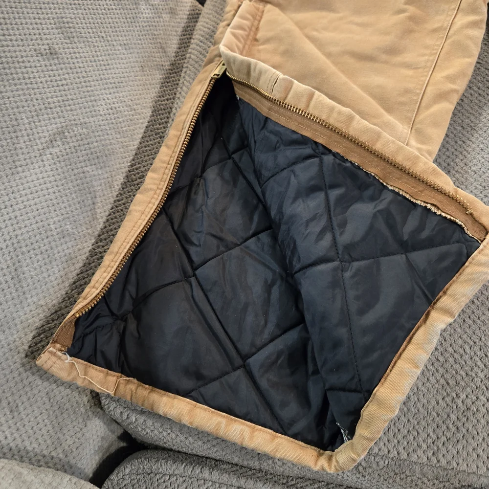 Carhartt Men's Tan Overalls - Picture 2 of 9